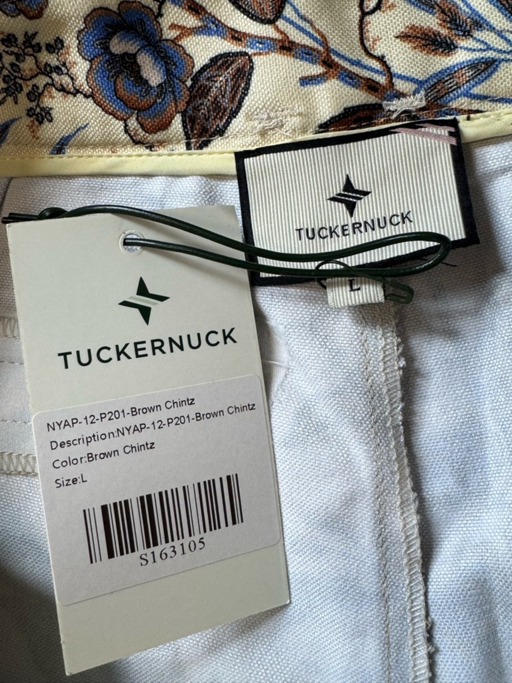 NWT TUCKERNUCK Montrose Chintz Safari Shorts - Picture 9 of 11
